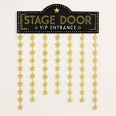 Hollywood Awards Night Stage Door VIP Entrance Curtain Decoration